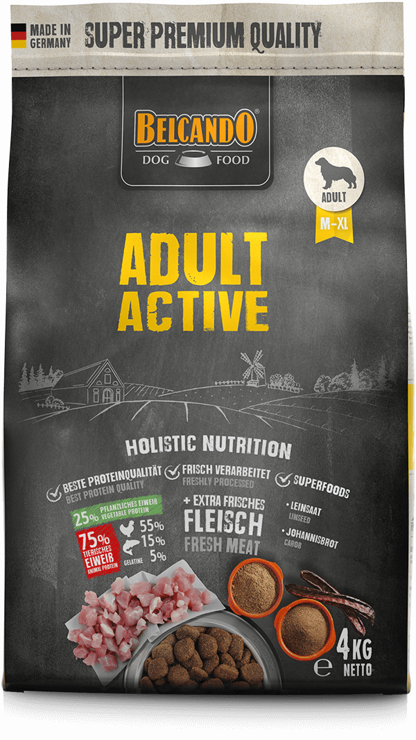 Belcando Adult Active Dog Food 4 kg